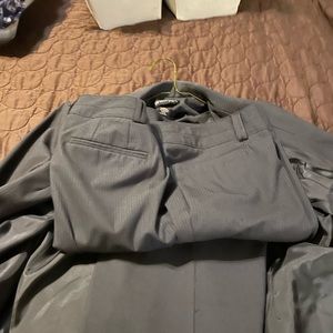 2 piece pinstriped Lane Brant business suit